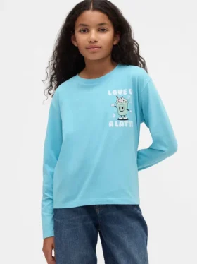 T-shirt graphique ample pour enfants