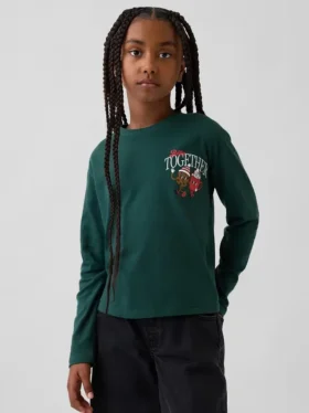 T-shirt graphique ample pour enfants