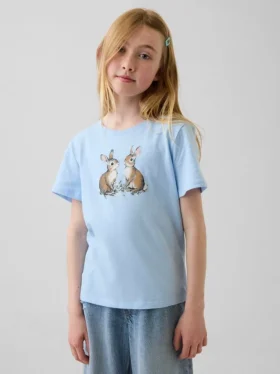 T-shirt graphique ample pour enfants