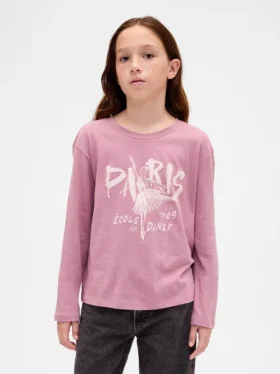 T-shirt graphique ample pour enfants