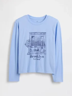 T-shirt graphique ample pour enfants