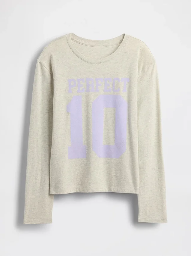 T-shirt graphique ample pour enfants