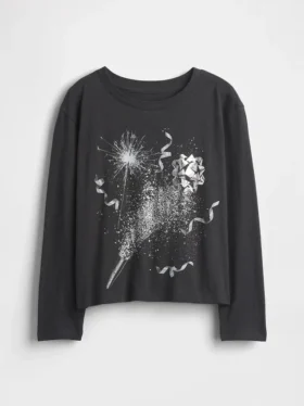T-shirt graphique ample pour enfants