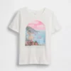 T-shirt graphique ample pour enfants