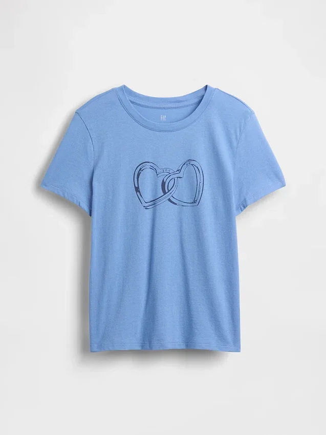 T-shirt graphique ample pour enfants