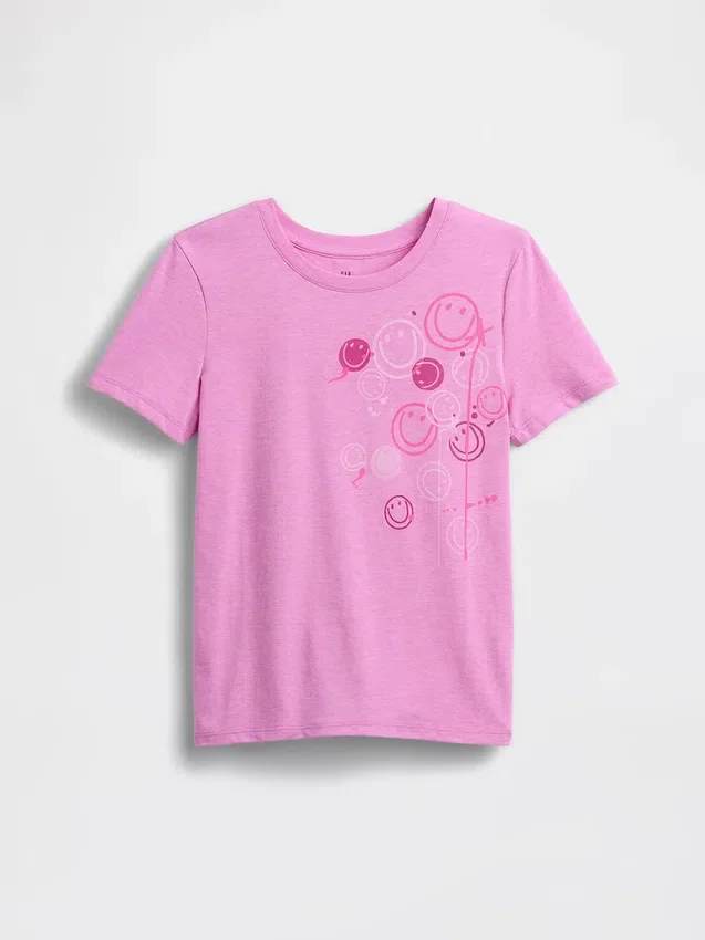 T-shirt graphique ample pour enfants