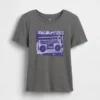T-shirt graphique ample pour enfants