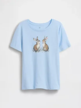 T-shirt graphique ample pour enfants