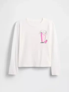 T-shirt graphique ample pour enfants