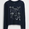 T-shirt graphique ample pour enfants