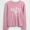T-shirt graphique ample pour enfants