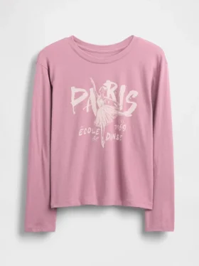 T-shirt graphique ample pour enfants