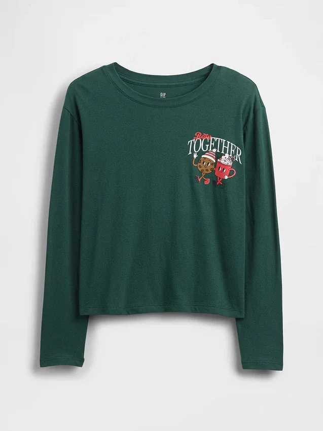 T-shirt graphique ample pour enfants