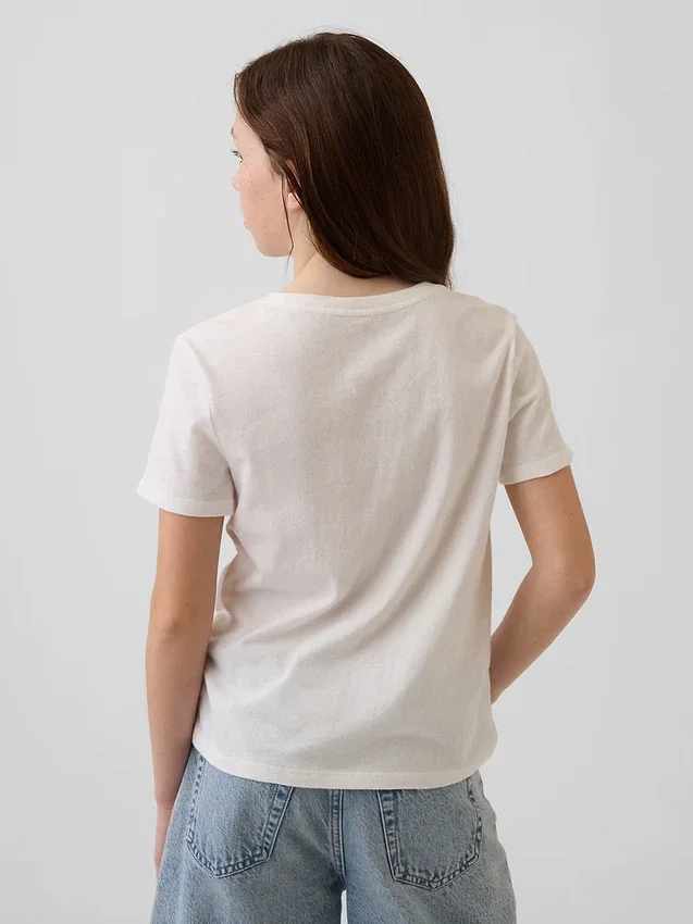 T-shirt graphique ample pour enfants