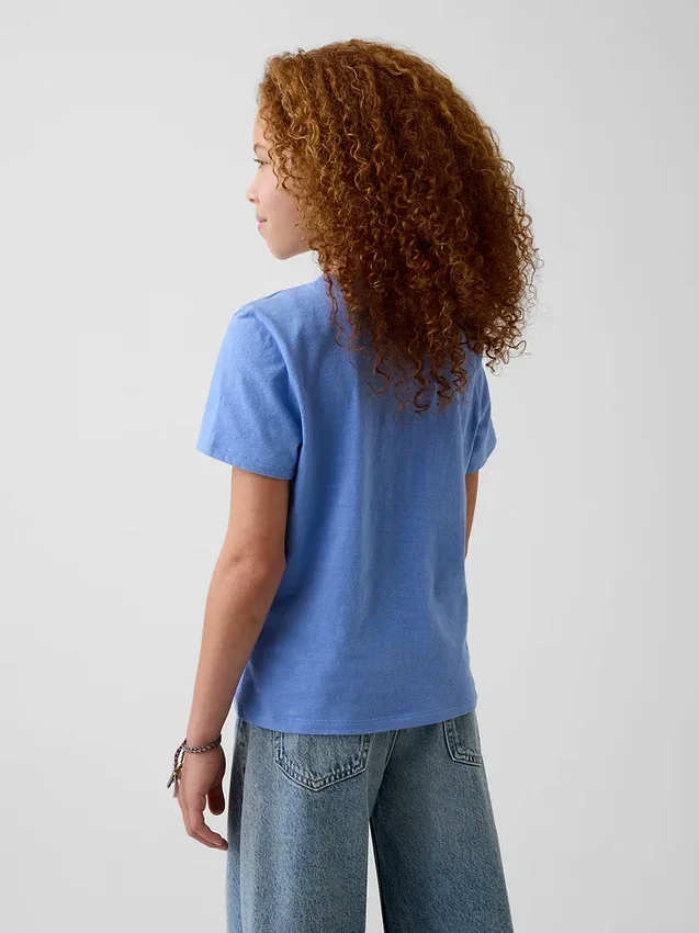 T-shirt graphique ample pour enfants