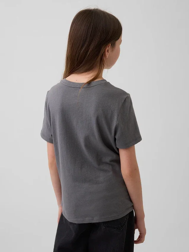 T-shirt graphique ample pour enfants