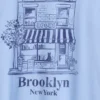T-shirt graphique ample pour enfants