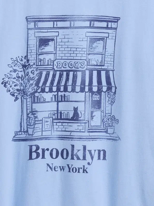 T-shirt graphique ample pour enfants