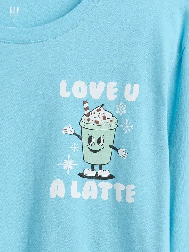 T-shirt graphique ample pour enfants