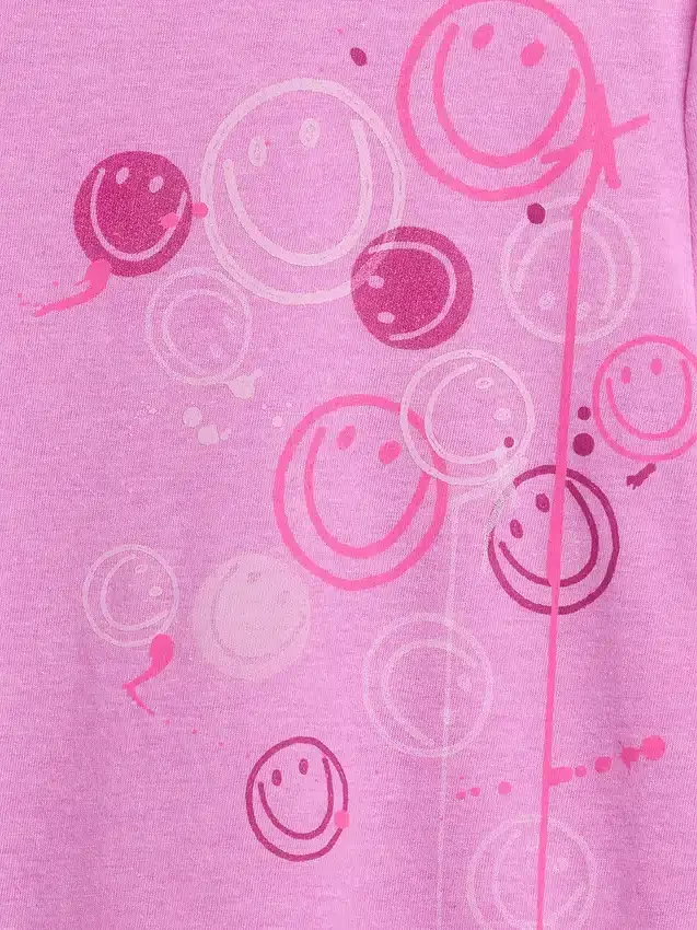 T-shirt graphique ample pour enfants