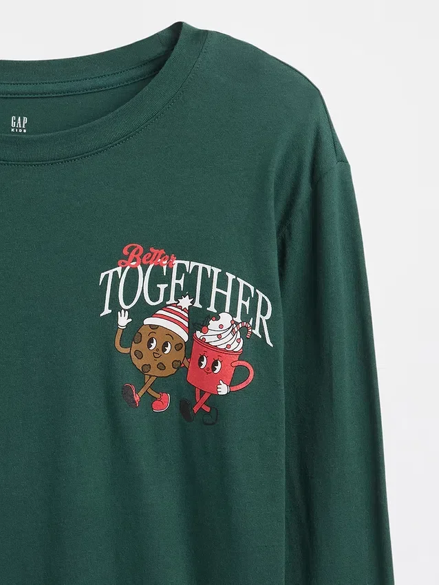 T-shirt graphique ample pour enfants