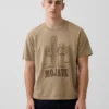 T-shirt graphique ample Snoopy Mojave