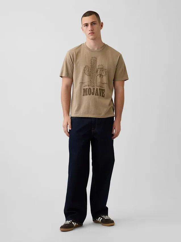 T-shirt graphique ample Snoopy Mojave