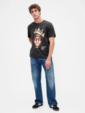 T-shirt graphique ample The Notorious B.I.G.
