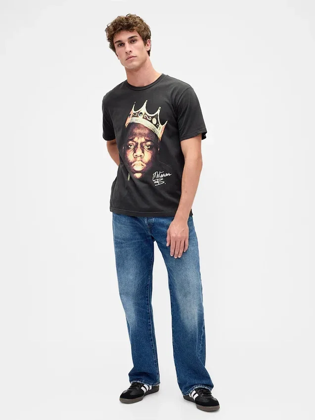 T-shirt graphique ample The Notorious B.I.G.