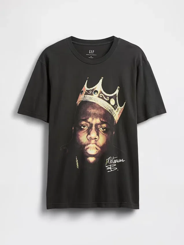 T-shirt graphique ample The Notorious B.I.G.