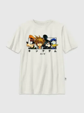 T-shirt graphique « Box up » Kingdom Hearts pour enfants