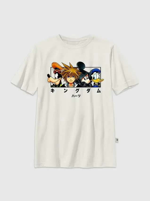 T-shirt graphique « Box up » Kingdom Hearts pour enfants
