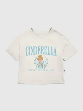 T-shirt graphique « Cinderella Collegiate » pour tout-petits