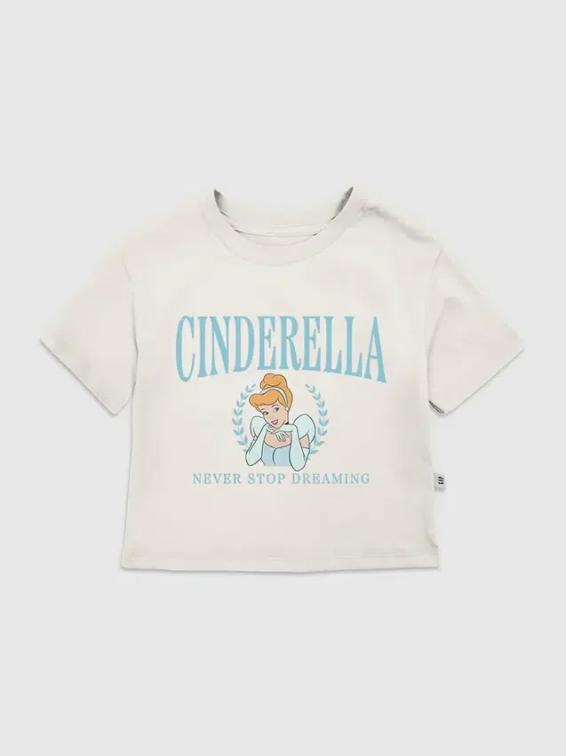 T-shirt graphique « Cinderella Collegiate » pour tout-petits
