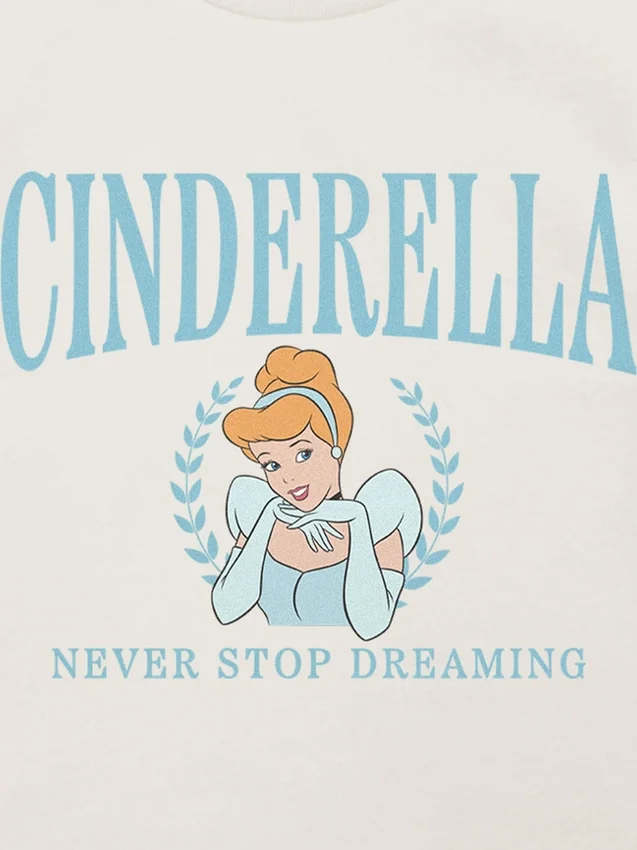 T-shirt graphique « Cinderella Collegiate » pour tout-petits