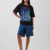 T-shirt graphique court épais Nirvana