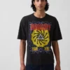 T-shirt graphique court Soundgarden en jersey épais