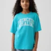T-shirt graphique décontracté Super Mario pour enfants