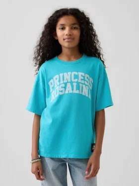 T-shirt graphique décontracté Super Mario pour enfants