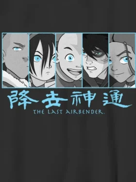 T-shirt graphique à empiècements pour enfants « Avatar, le dernier maître de l’air »