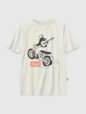 T-shirt graphique Fender Moto pour enfants