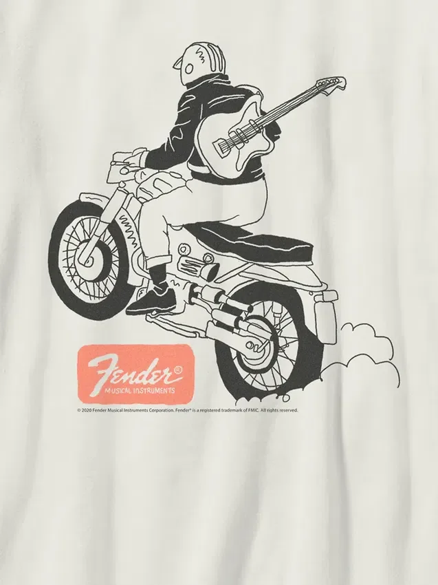 T-shirt graphique Fender Moto pour enfants