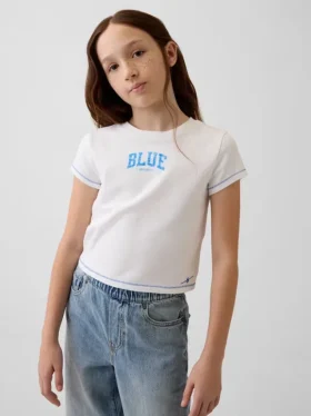 T-shirt graphique « Get Blue » pour enfants