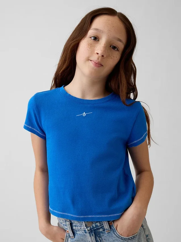 T-shirt graphique « Get Blue » pour enfants