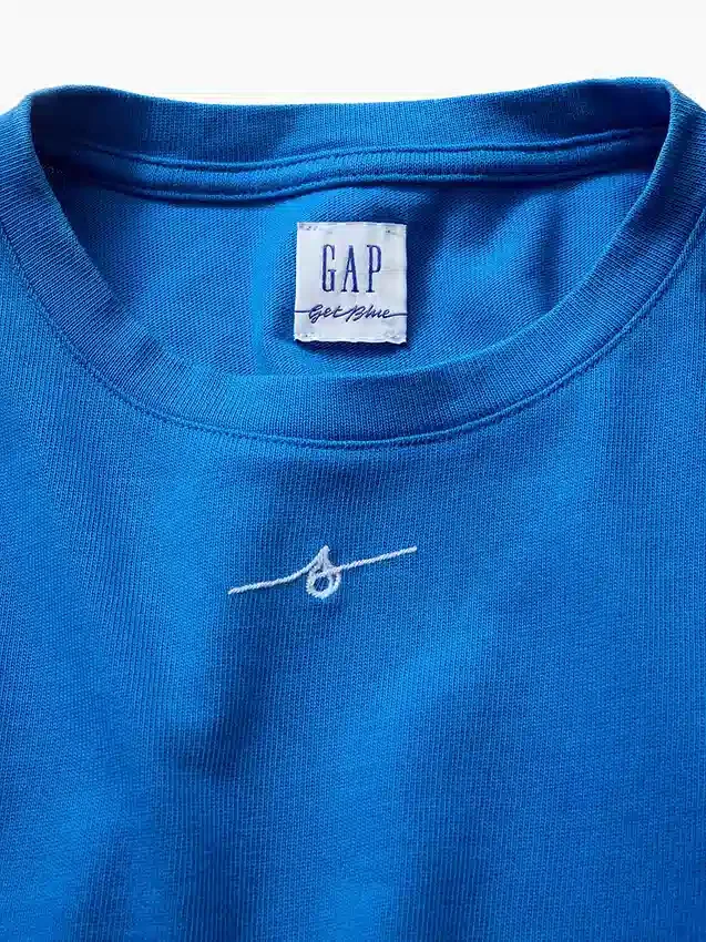 T-shirt graphique « Get Blue » pour enfants