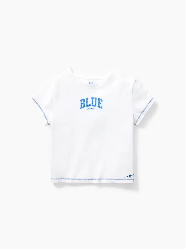 T-shirt graphique « Get Blue » pour enfants