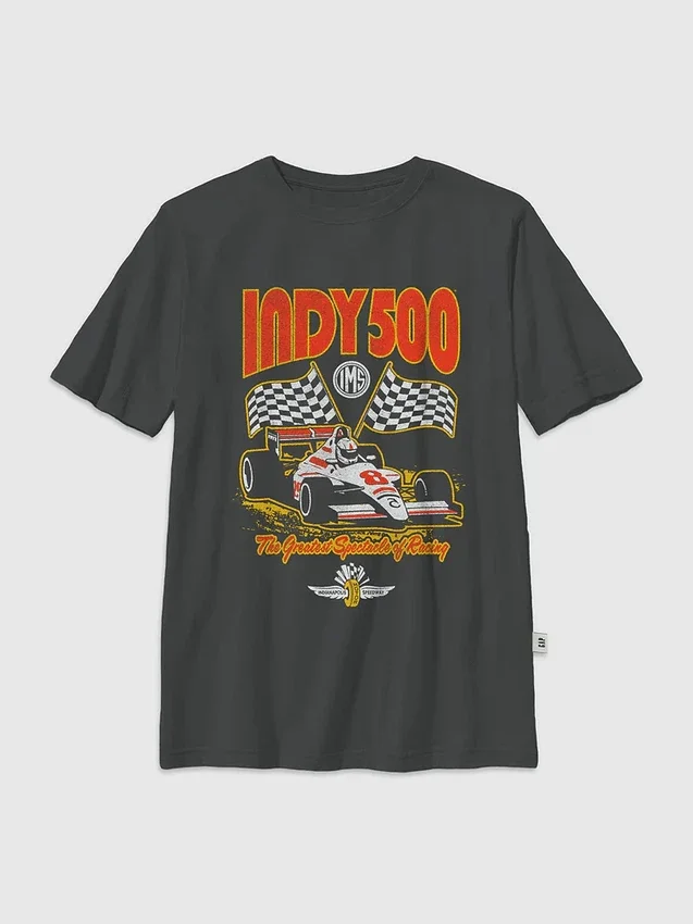 T-shirt graphique Indy 500 pour enfants