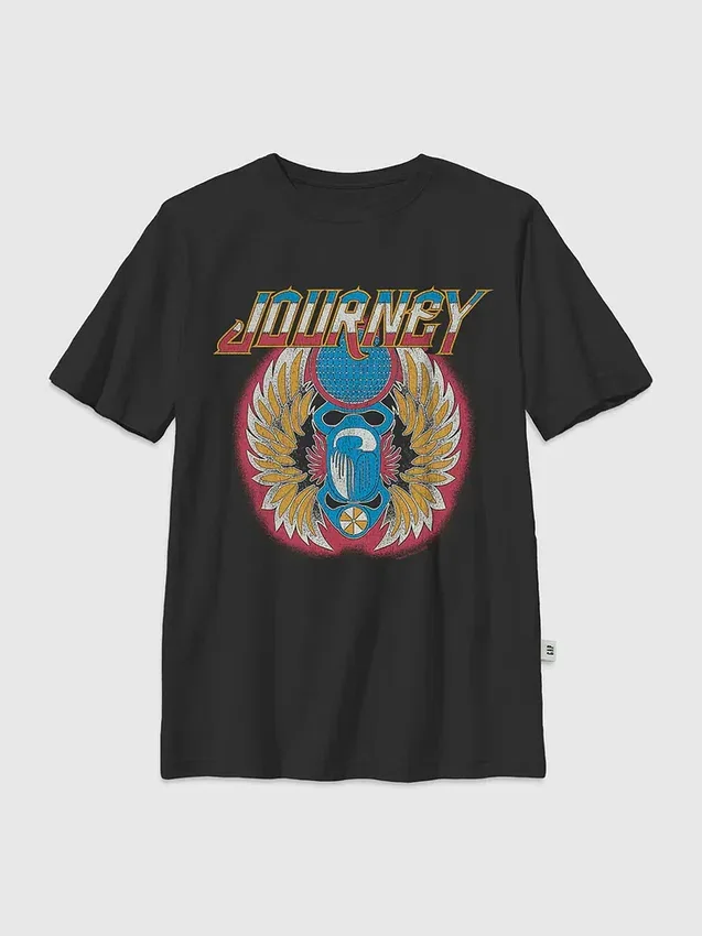 T-shirt graphique « Journey Scarab Freedom Disco Glow » pour enfants