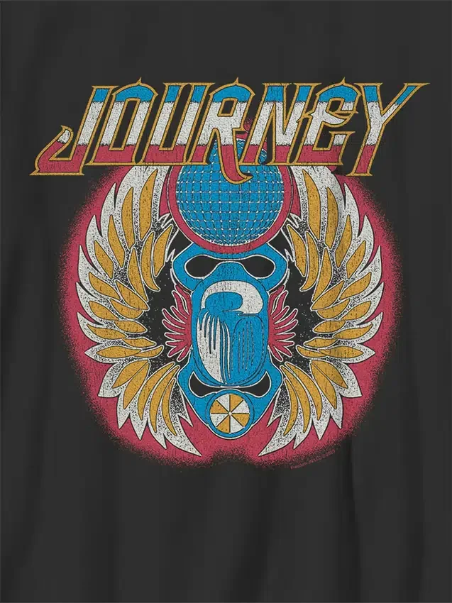 T-shirt graphique « Journey Scarab Freedom Disco Glow » pour enfants