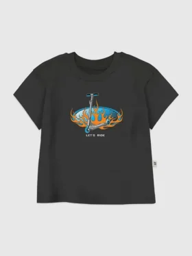 T-shirt graphique « Lets Ride » pour tout-petits